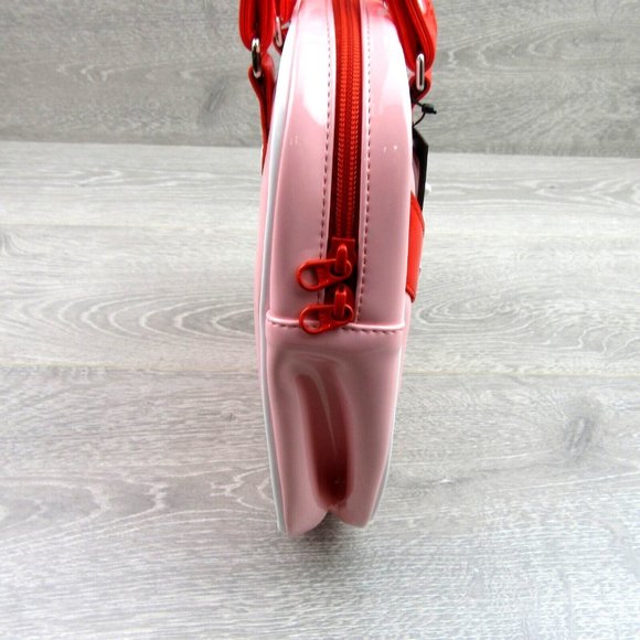 Converse x Mademe Purse Bag Pink Fiery Red NEW - Picture 5 of 15